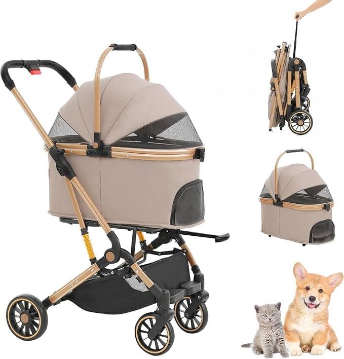 新品 MILA&LOUIS ペットカート 分離型&一体型 小型多頭&1匹中型犬