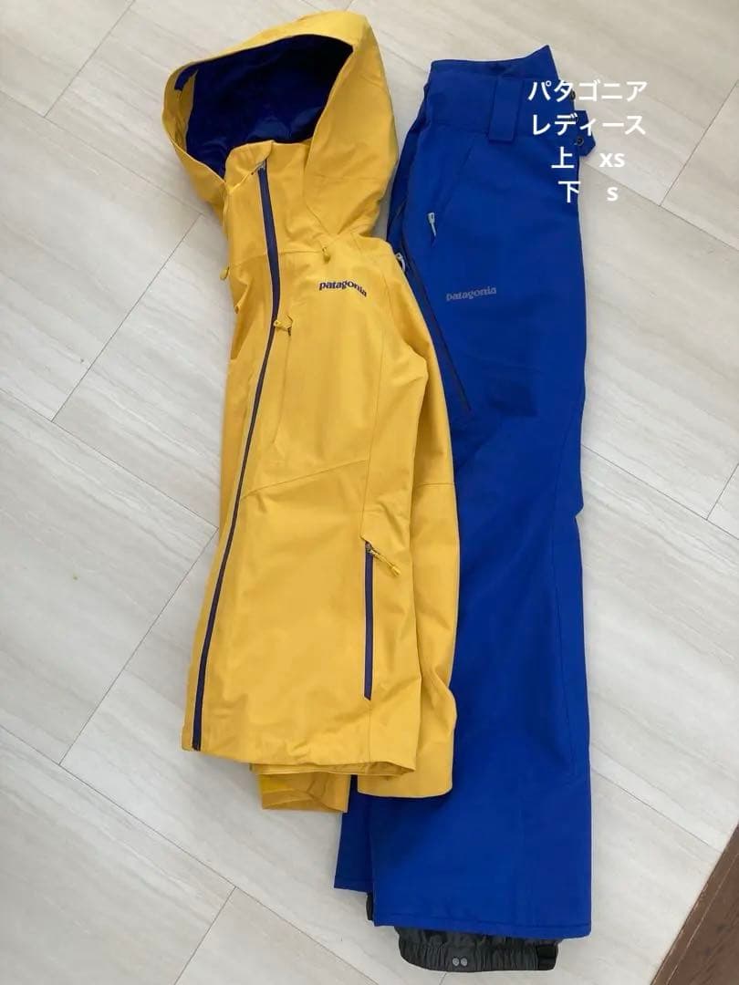 パタゴニア Patagoniaレディース　スノーウェア　スキーウェア上下セット