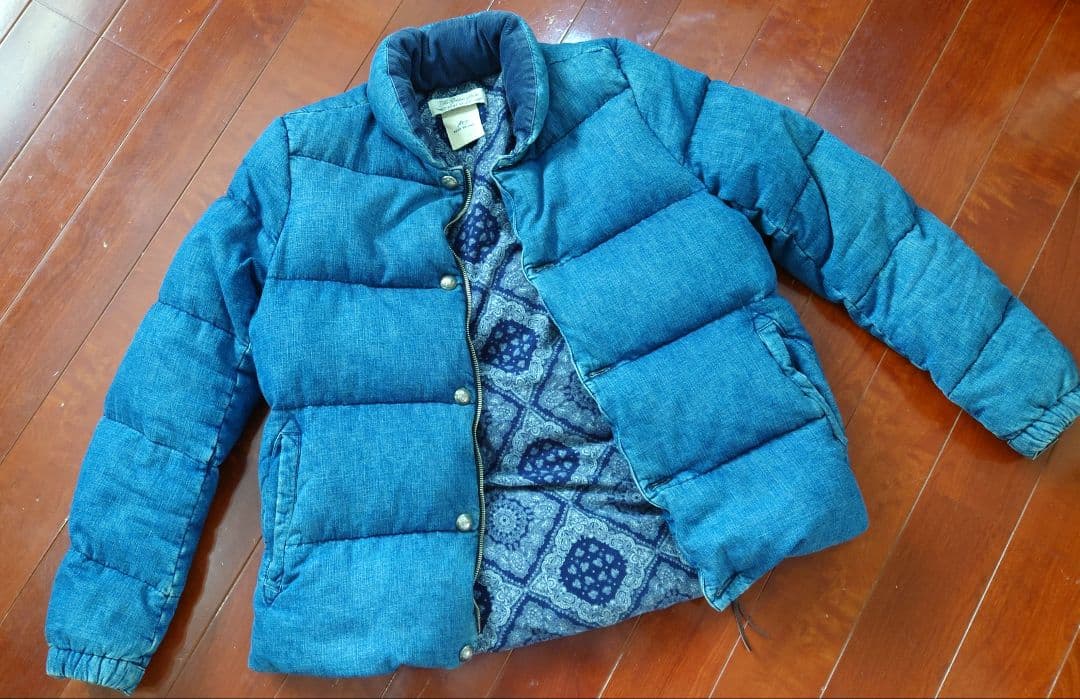 レミレリーフ (REMI RELEAF) デニム ダウンジャケット Lサイズ