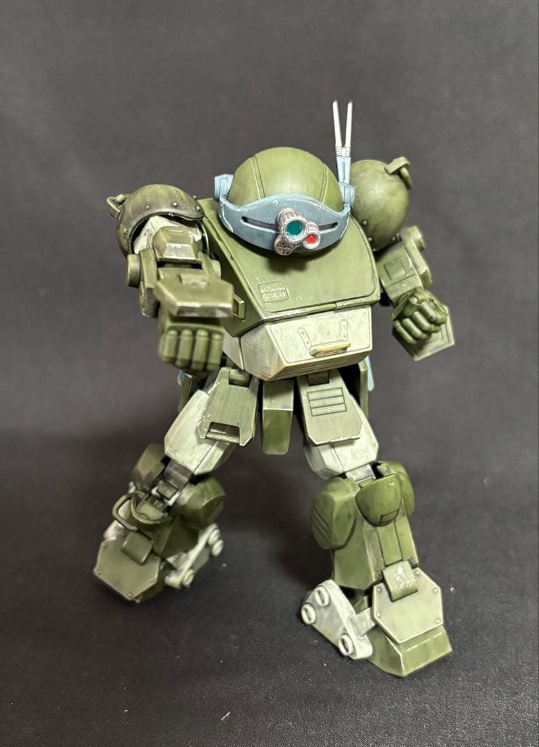 HGスコープドッグ＋拡張パーツセット1 完成品（部分塗装・ウェザリング仕上げ）