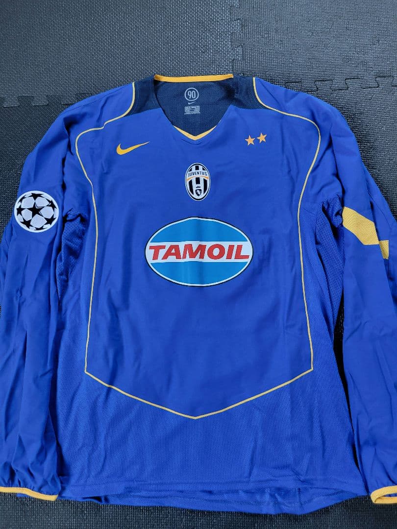 04-05ユベントス デル・ピエロ 長袖 CL仕様 Nike XL　上下