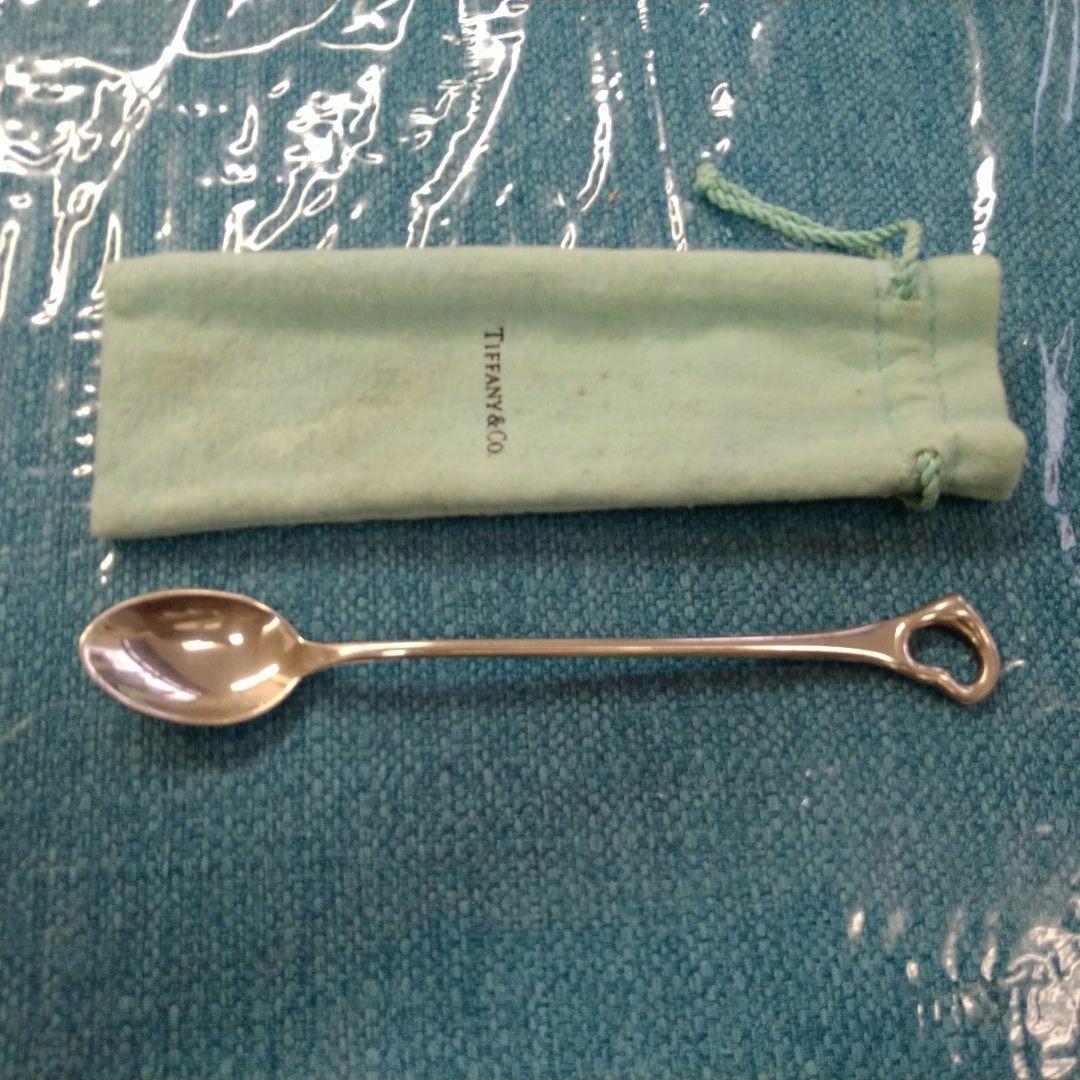 スプーン　tiffany ティファニー　ハート 銀　シルバー