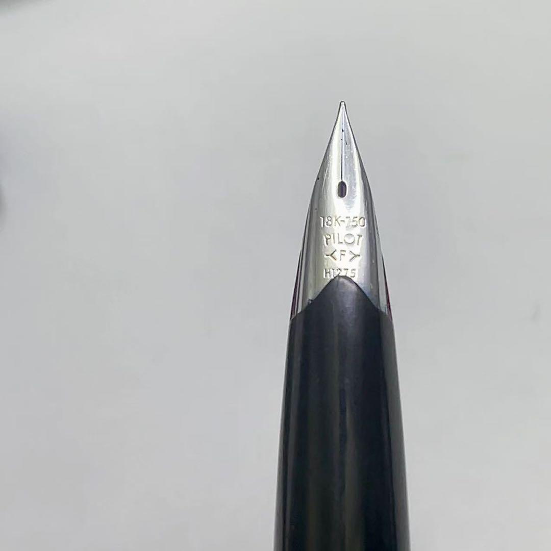 パイロット PILOT Elite 万年筆 半格子 蝕刻 18k-750