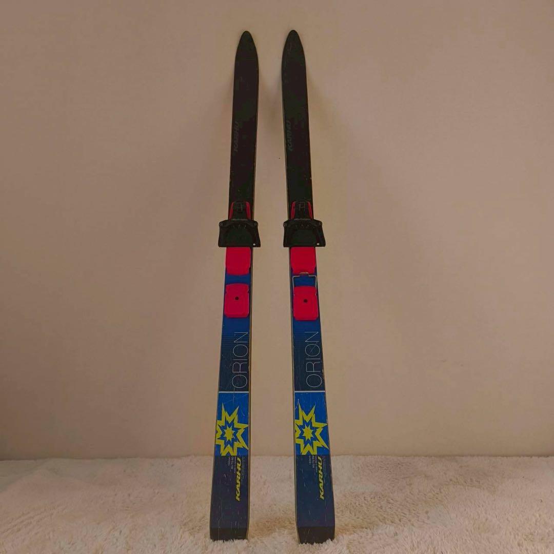 KARHU BCスキー 160cm 赤ライン ウロコ付き テレマーク