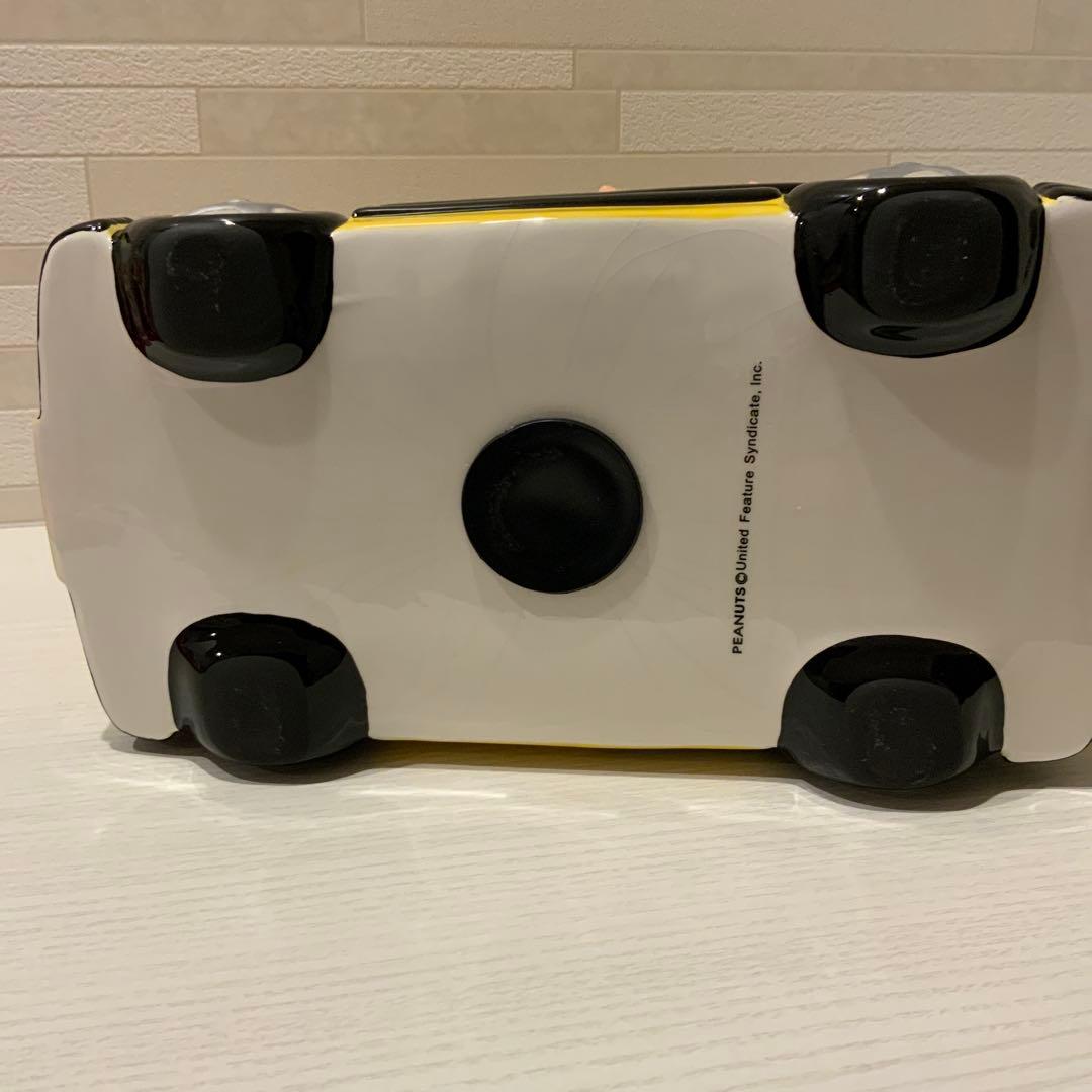 スヌーピー スクールバス　　貯金箱