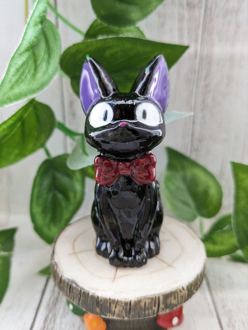 【ゼロ】ミニサイズ！ラピスラズリの蝶ネクタイねこちゃん形オルゴ☆他８点