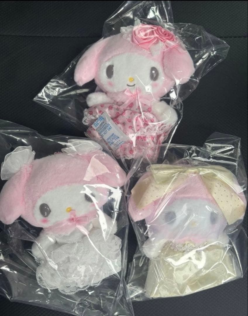 サンリオ　マイメロディ マスコットホルダーレディマイメロディ×3個セット