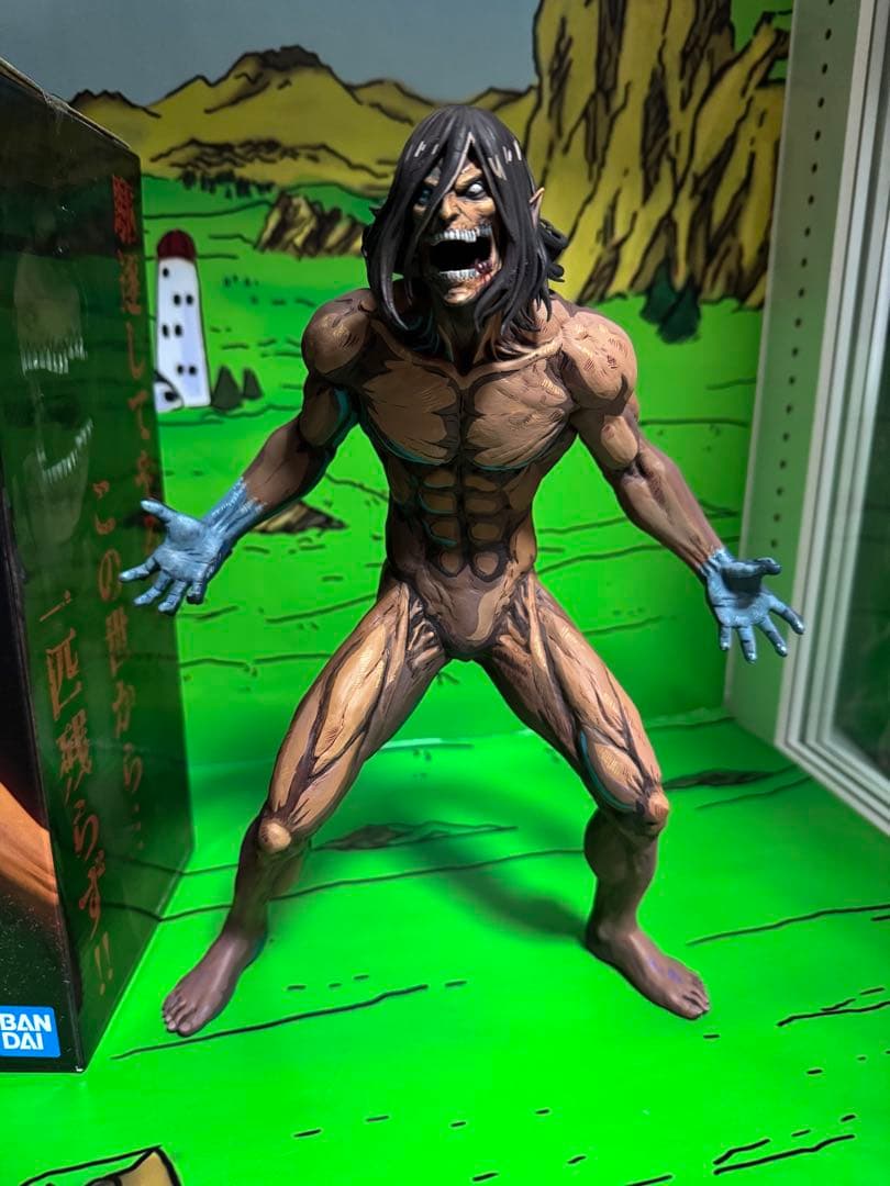 ✨　一番くじ 進撃の巨人 A賞 エレン 二次元　リペイント　フィギュア　✨