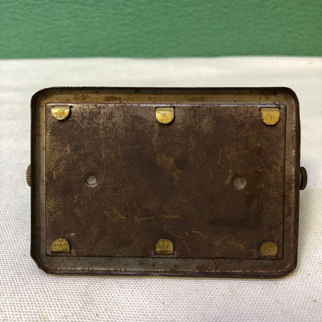 か4● 希少品　USヴィンテージ パークシャーマン　卓上カレンダーゴールド