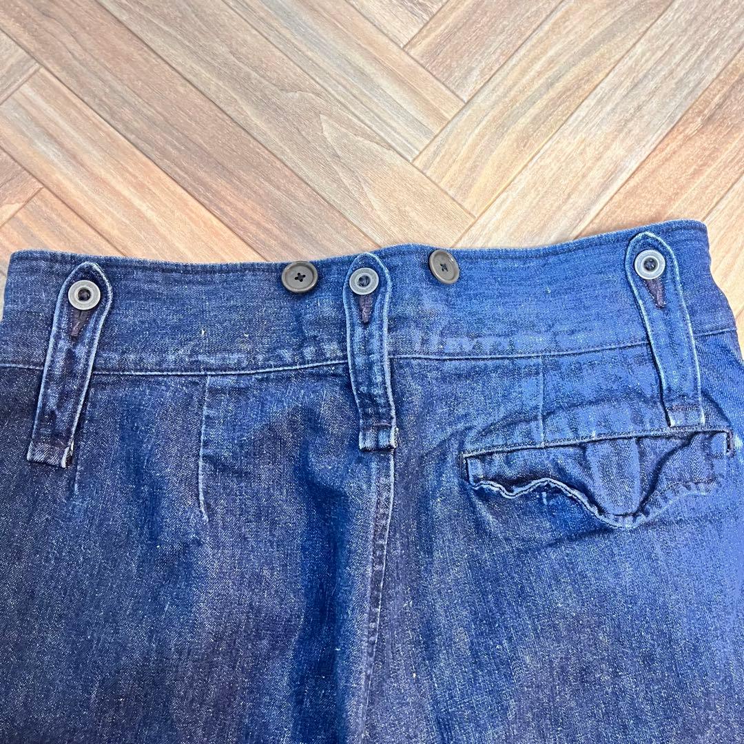 希少　ナイジェルケーボン　ブリティッシュアーミーパンツ　デニム　日本製　W30