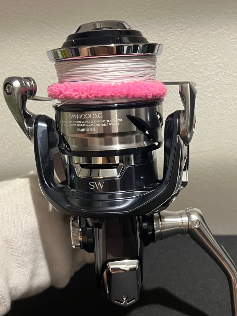 【ほぼ未使用】シマノ　２１ツインパワーＳＷ１４０００ＸＧ