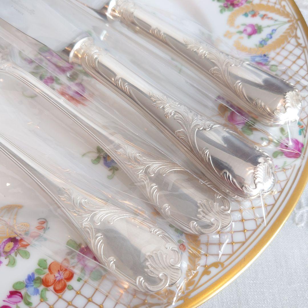 クリストフル　マルリー　テーブルナイフ　　ヴィンテージ　2本組