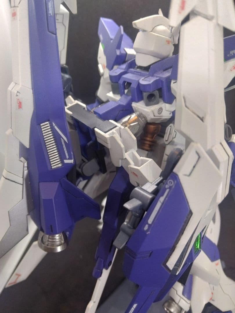 HG　Hi-ν　カンダムヴレイブ　アメイジング　塗装済み完成品　改造品