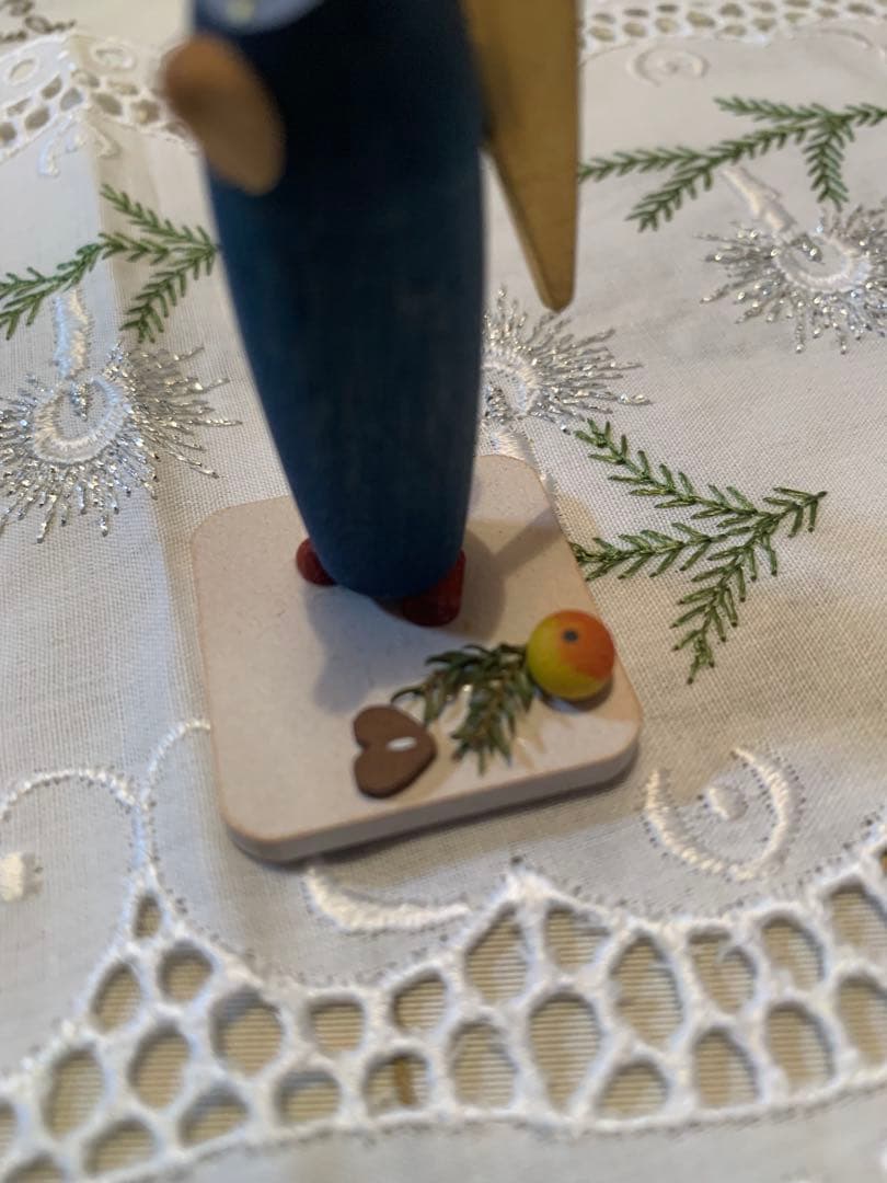 ドイツ木製人形　美品レアなギュンターライヒェル社のお祈りする天使の女の子可愛い！