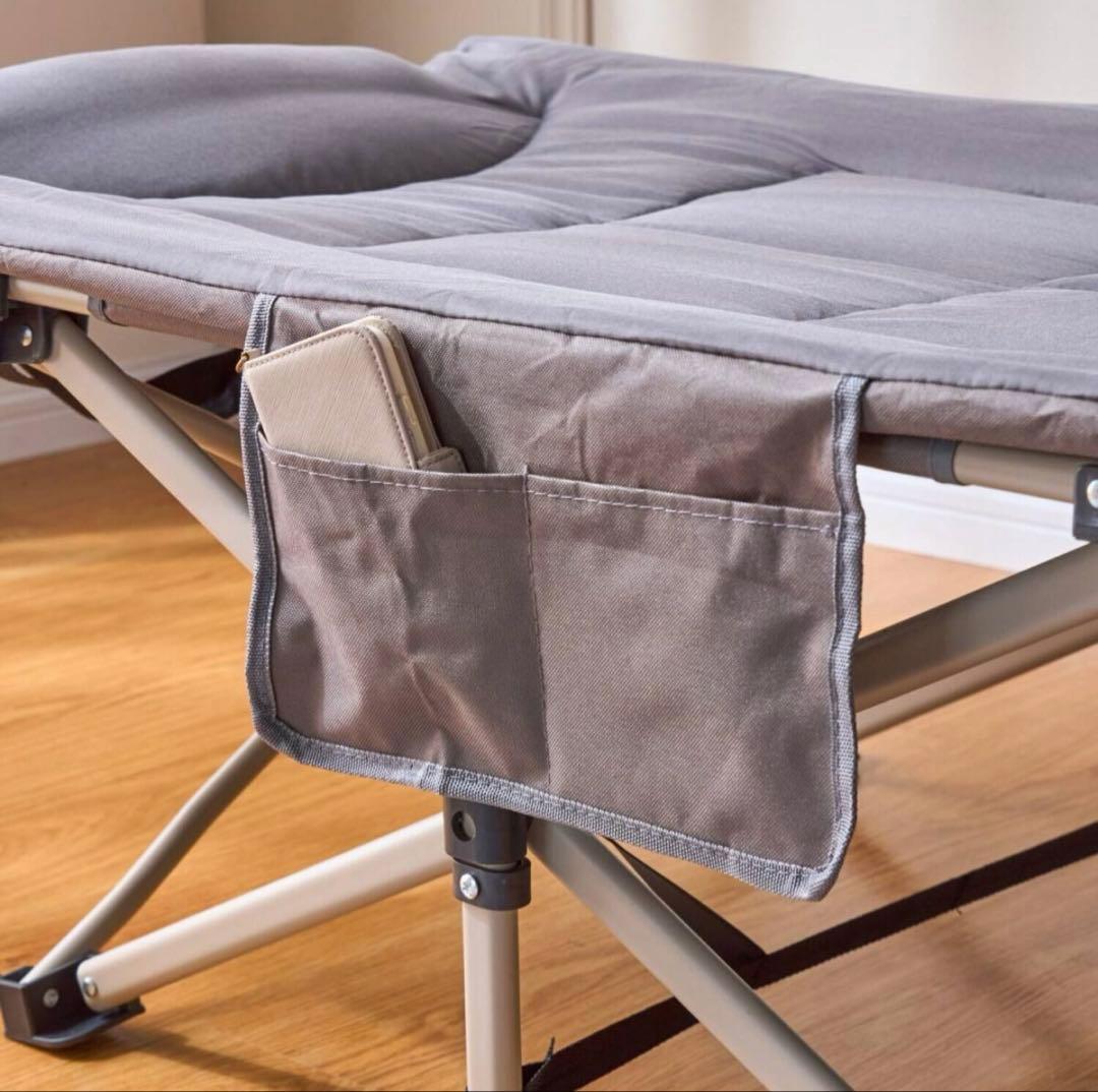 モリリン 簡単設置＆寝心地快適！ 折りたたみ式ベッド リラブルームモリリン