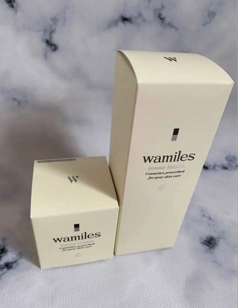 wamiles イオンヌクリーム　イオンヌローション　新品見よう