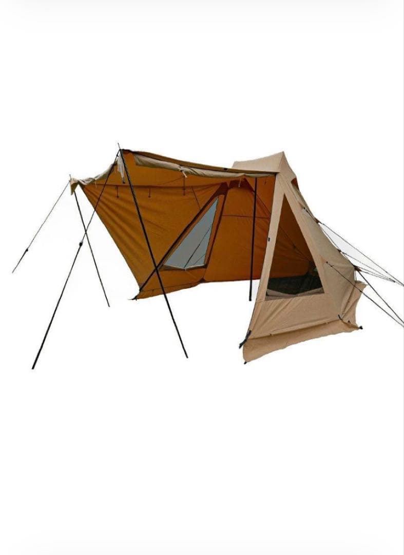 UJack、TC(ポリコットン) ワンポールテント　サーペントTC サンドカラー