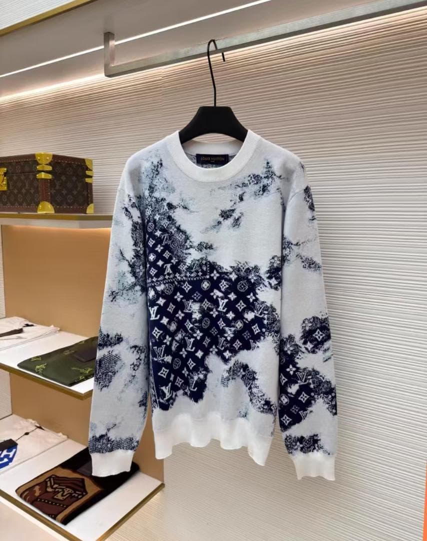 LV グラフィックニットセーター