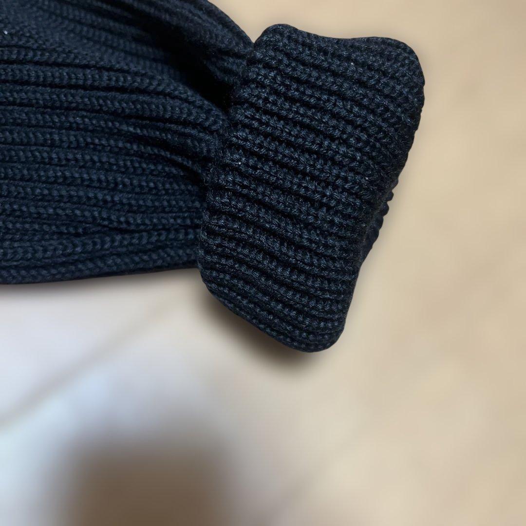 Y*読様 ほぼ新品 マルタン マルジェラ ⑭ドライバーズニット M 黒 スタッフ