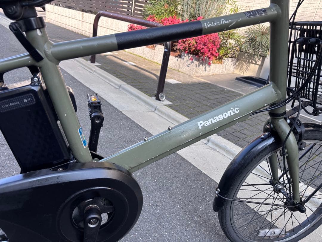 Panasonic Velo-Star 電動アシスト自転車 オリーブグリーン