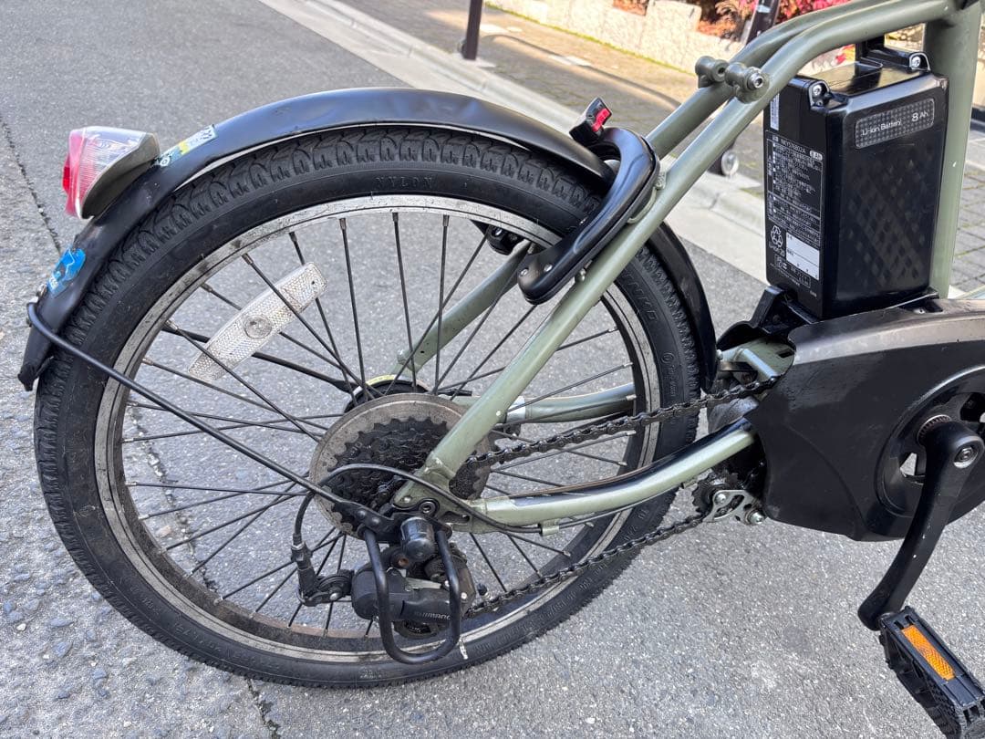 Panasonic Velo-Star 電動アシスト自転車 オリーブグリーン