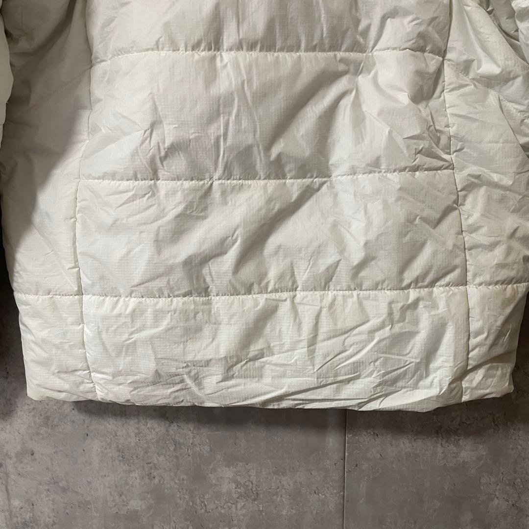 salomonサロモンスキーウェアスノーボードジャケットダウン中綿パーカー白希少