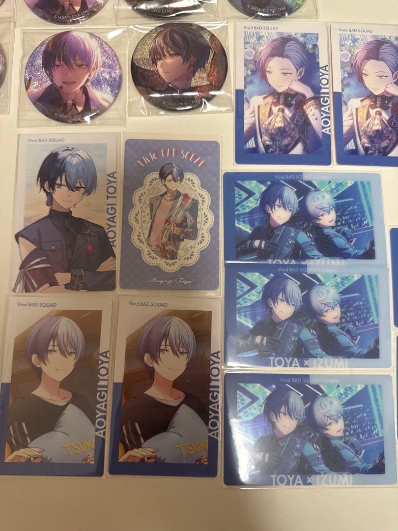 プロセカ 青柳冬弥 まとめ売り 箔押し グリ缶 エピカ 6b 10b ころっと