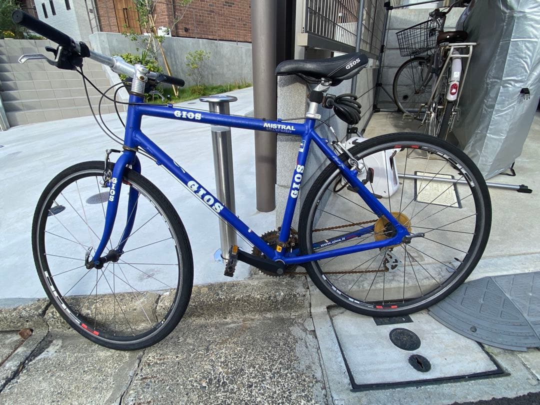 GIOS MISTRAL クロスバイク 青