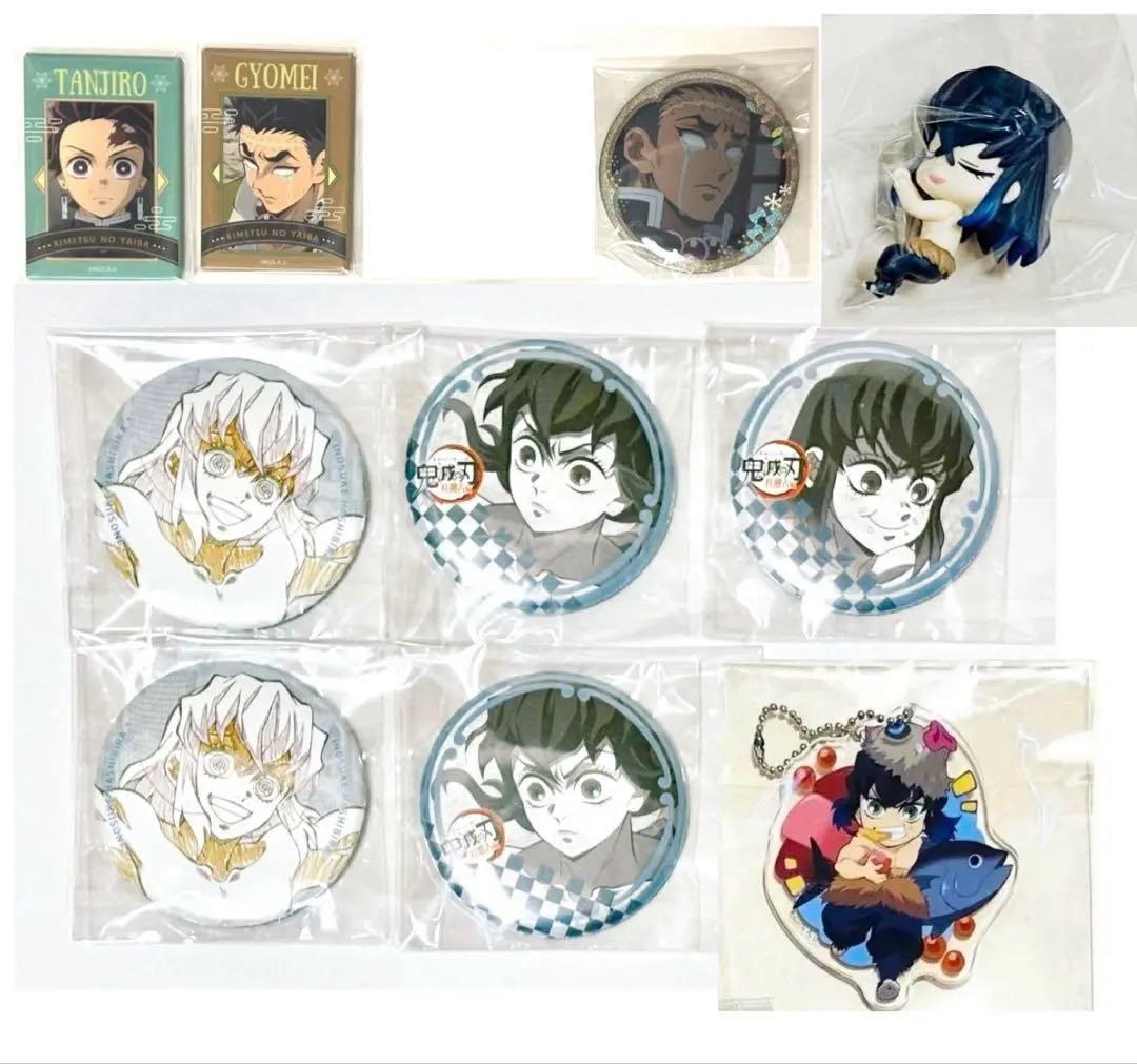 鬼滅の刃 ダイニング缶バッジ 柱稽古編 ホワイトデーアクリルスタンド 全集中展