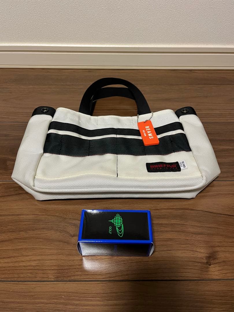ビームスゴルフ　ブリーフィング　カートバッグ　briefing beams 限定