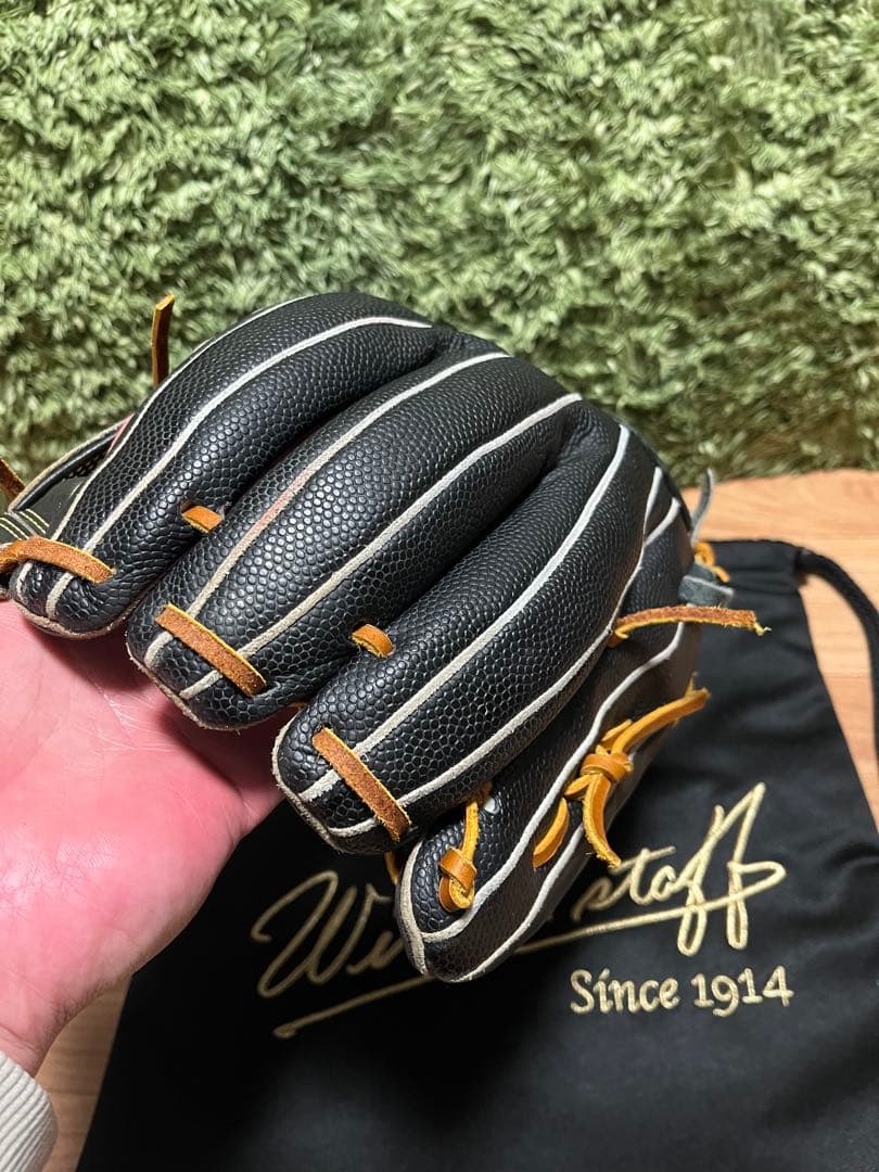 ウィルソンスタッフ デュアル 軟式内野手用87型 　ブラックスーパースキン