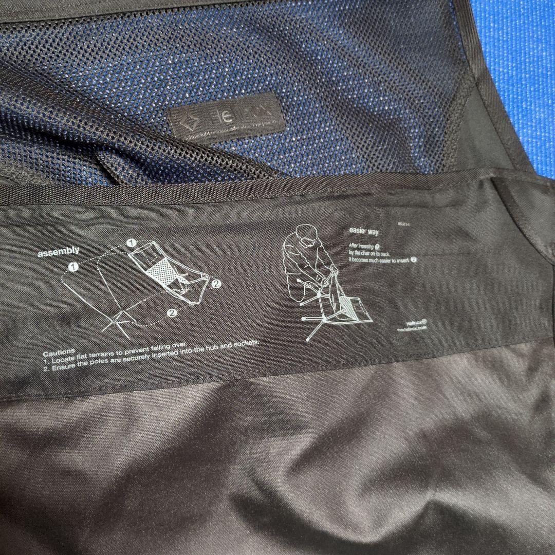 Helinox　サンセットチェア　ブラックアウト