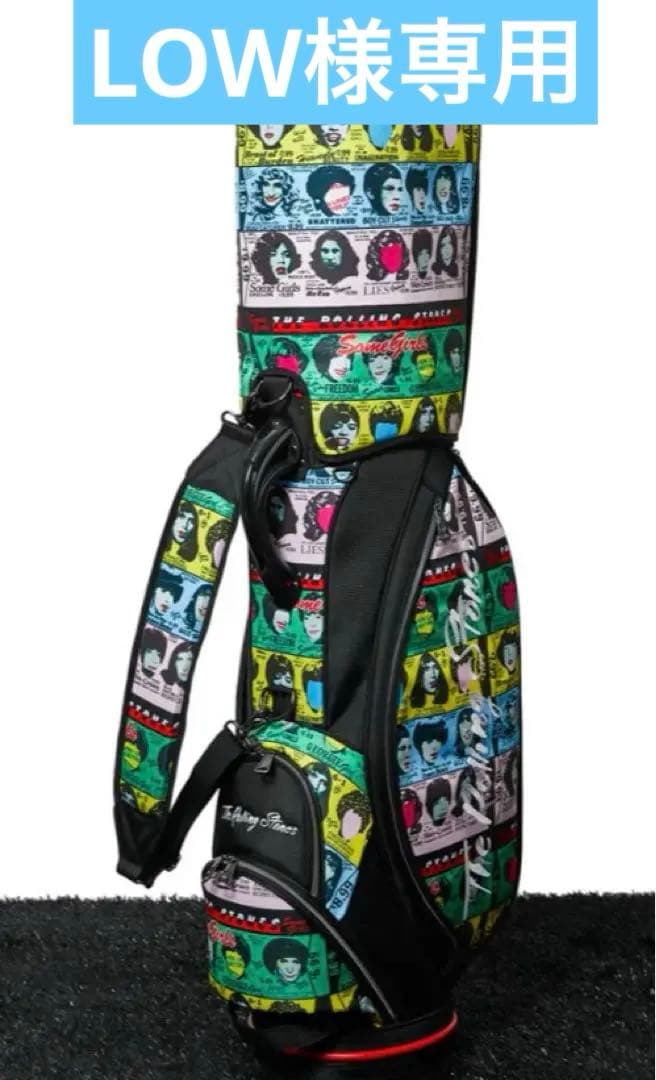 超美品！稀少！ローリングストーンズ (来日 35周年 記念 ) キャディーバック