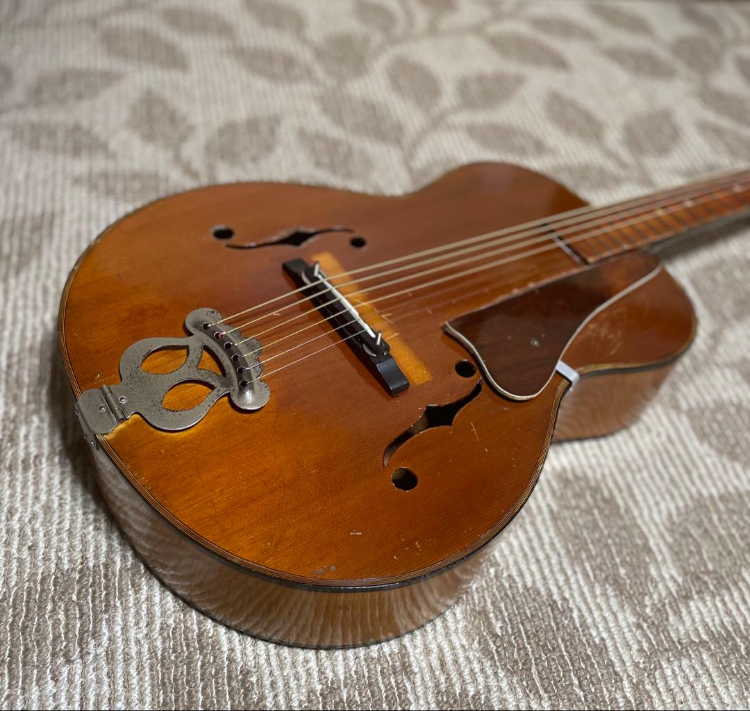 ブランド不明 アーチトップピックギター・フルアコ(50年代後期、60年代)