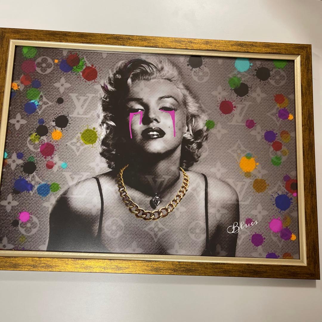 マリリン・モンロー ルイヴィトン　絵画