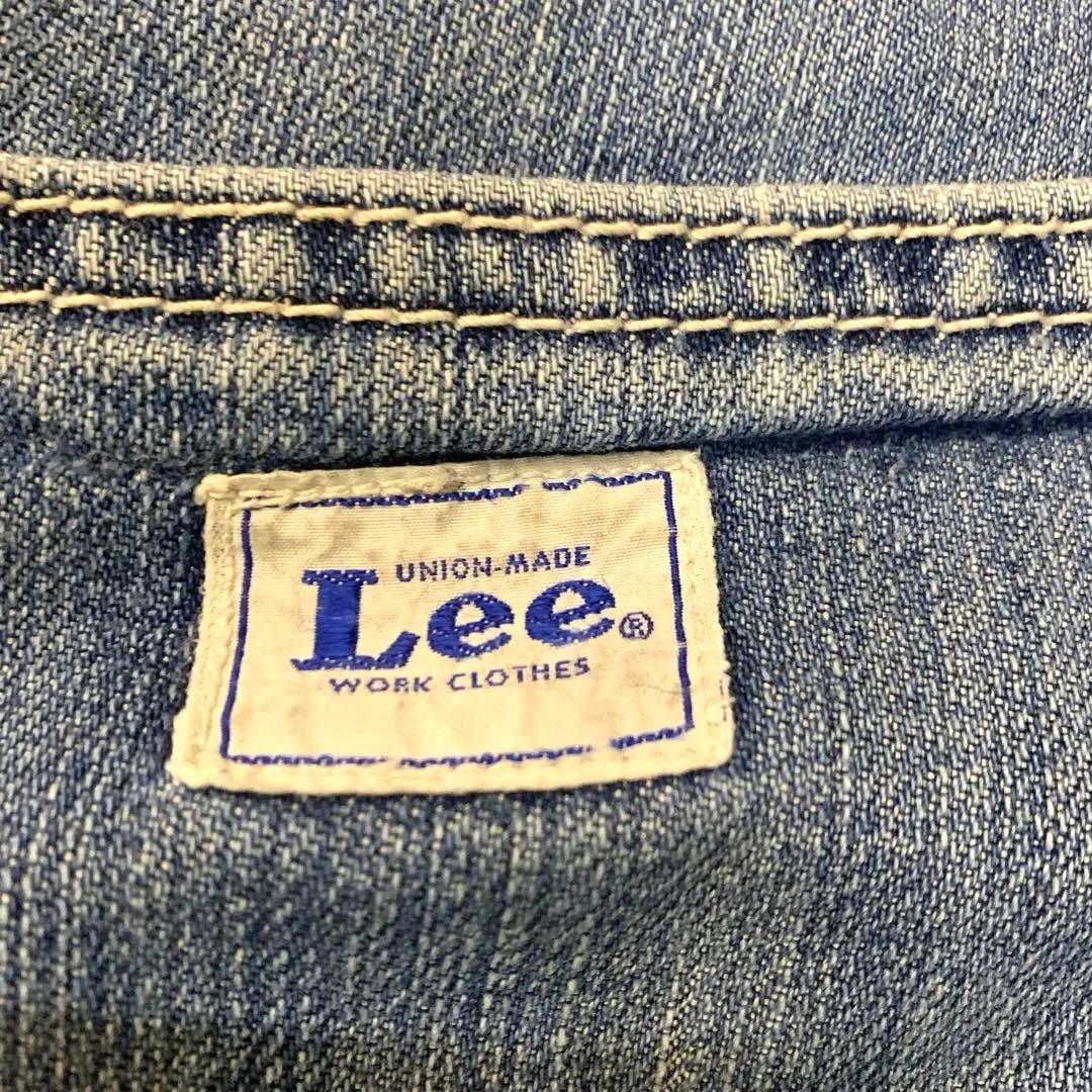 Lee デニムオーバーオール ブルー 古着 ビンテージ vintage