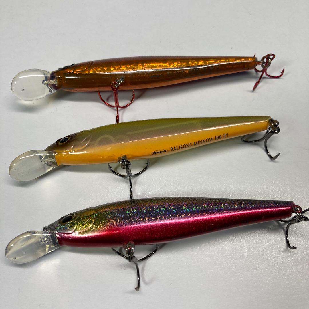 【美品】デプスバリソンミノー　100F／SP 7個