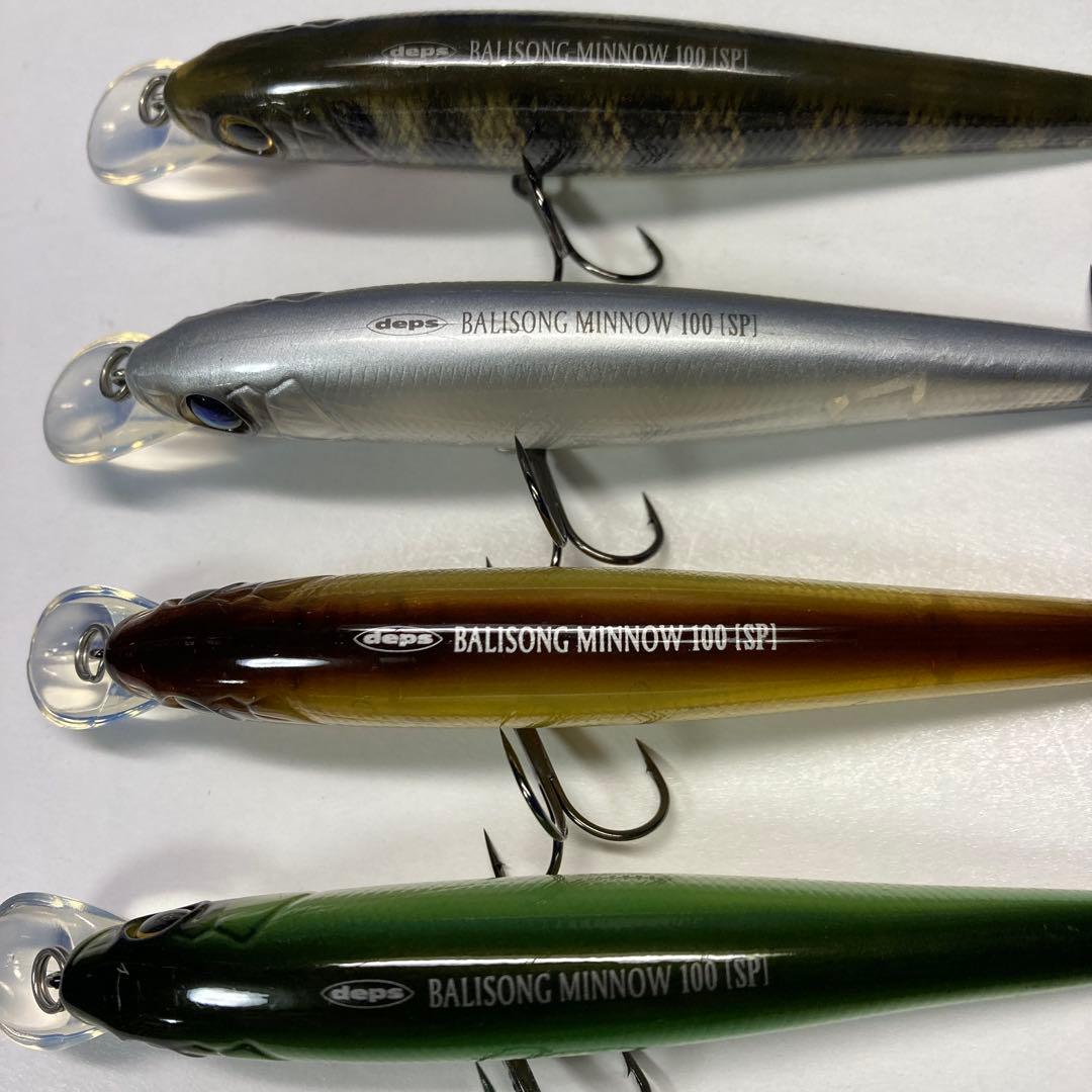 【美品】デプスバリソンミノー　100F／SP 7個