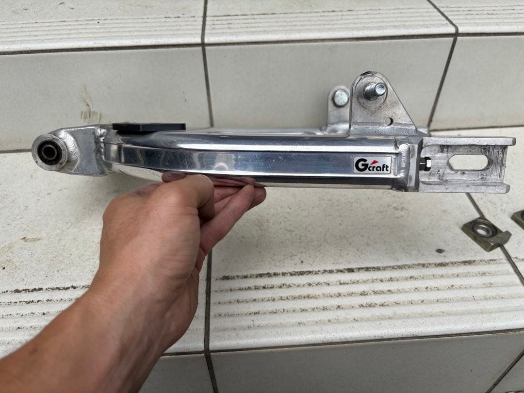 ST50ダックスにて使用 Graftスイングアーム