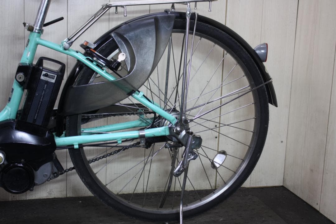電動アシスト自転車 ミントカラー シティタイプ