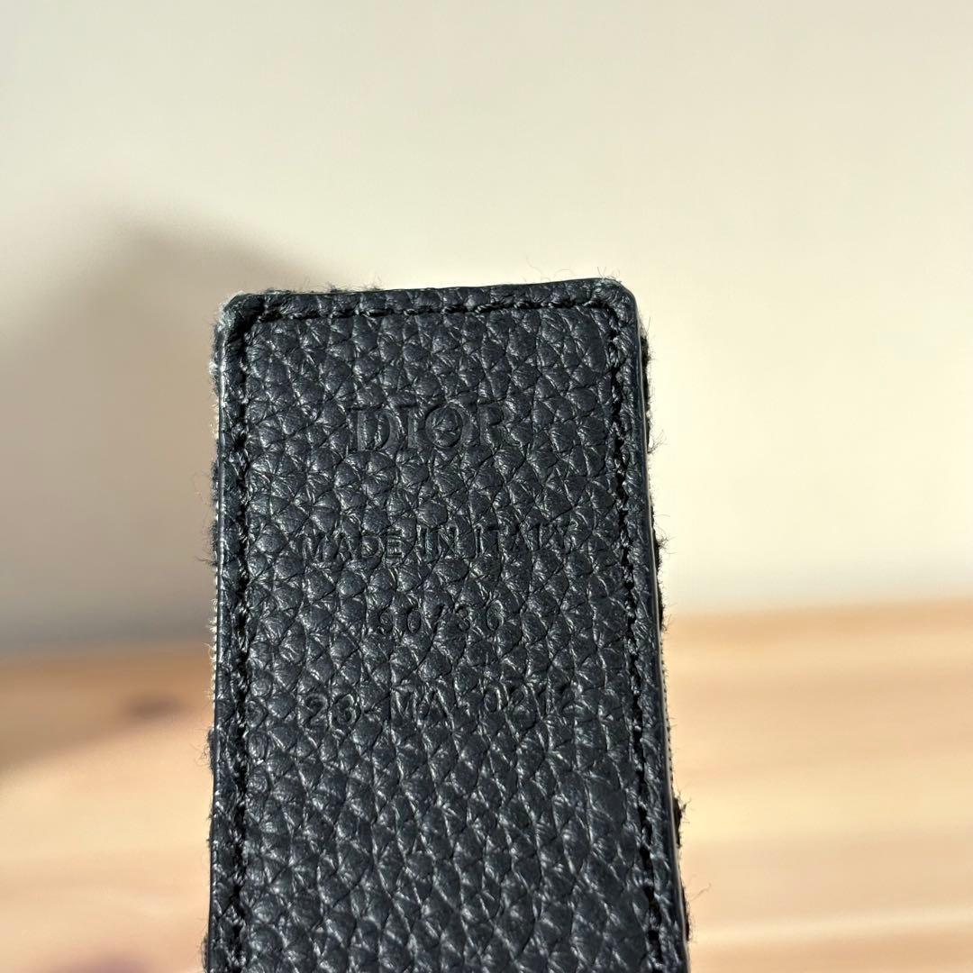 未使用級　Christian Dior CDロゴバックル　トロッター　ベルト95