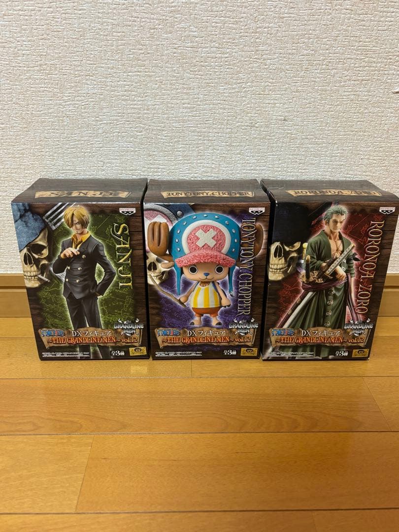 ワンピース　DXフィギュア　ゾロ　サンジ　チョッパー
