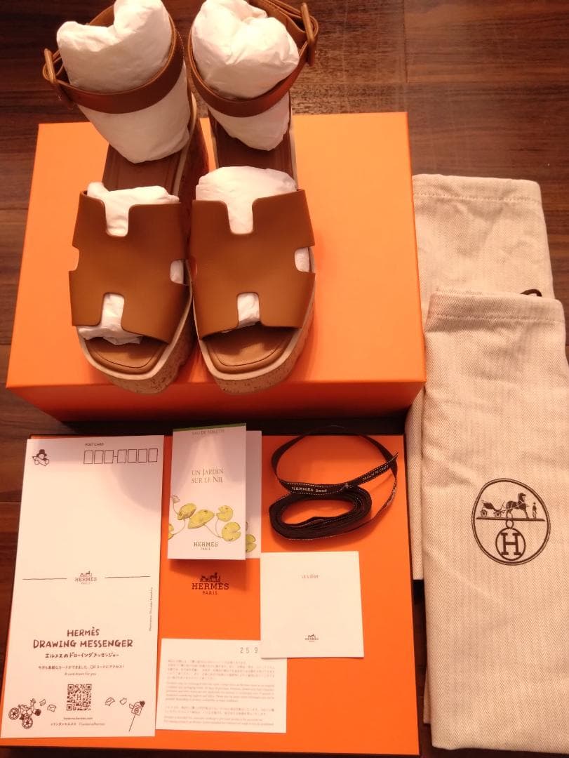 エルメス　2025AW　サンダル《リュス》30　サイズ35