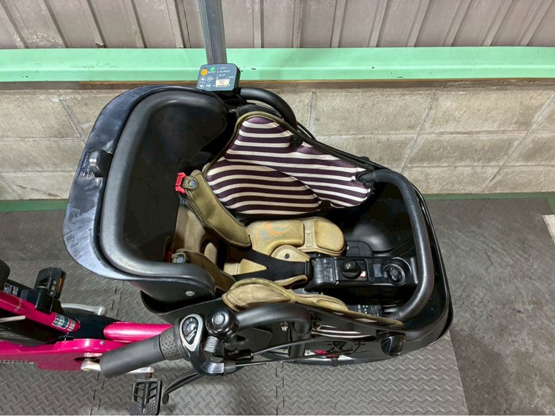 №8616 電動自転車　パナソニック　ギュット 20インチ ピンク