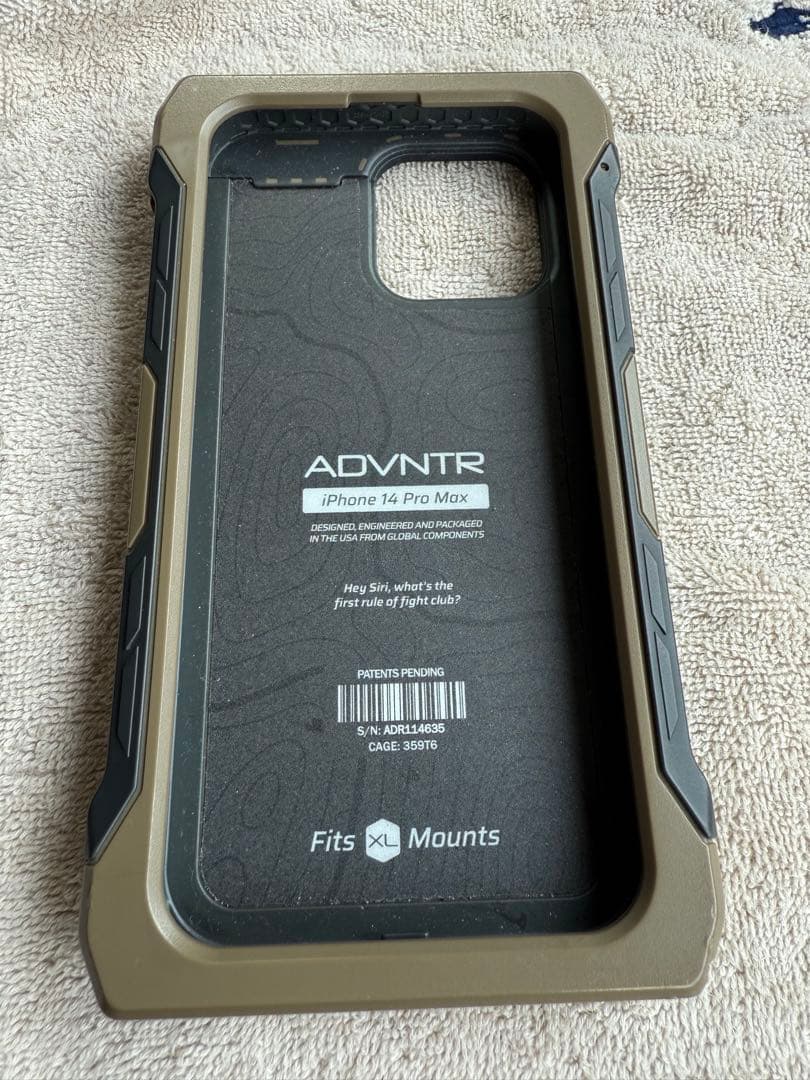 iPhone14promax用 実物ジャガーノートケース　サバゲー