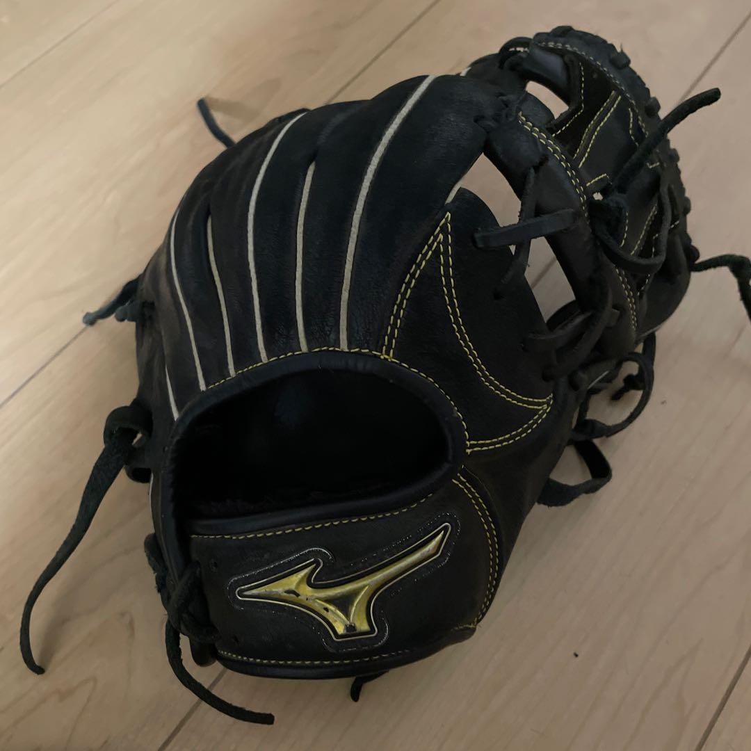 Mizuno 野球グローブ 右投げ用 黒 値下げ可能