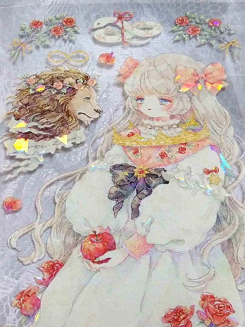 ✩のこり１✩J1093＃枕边语(贝壳光)shine切り売り海外人物マステ