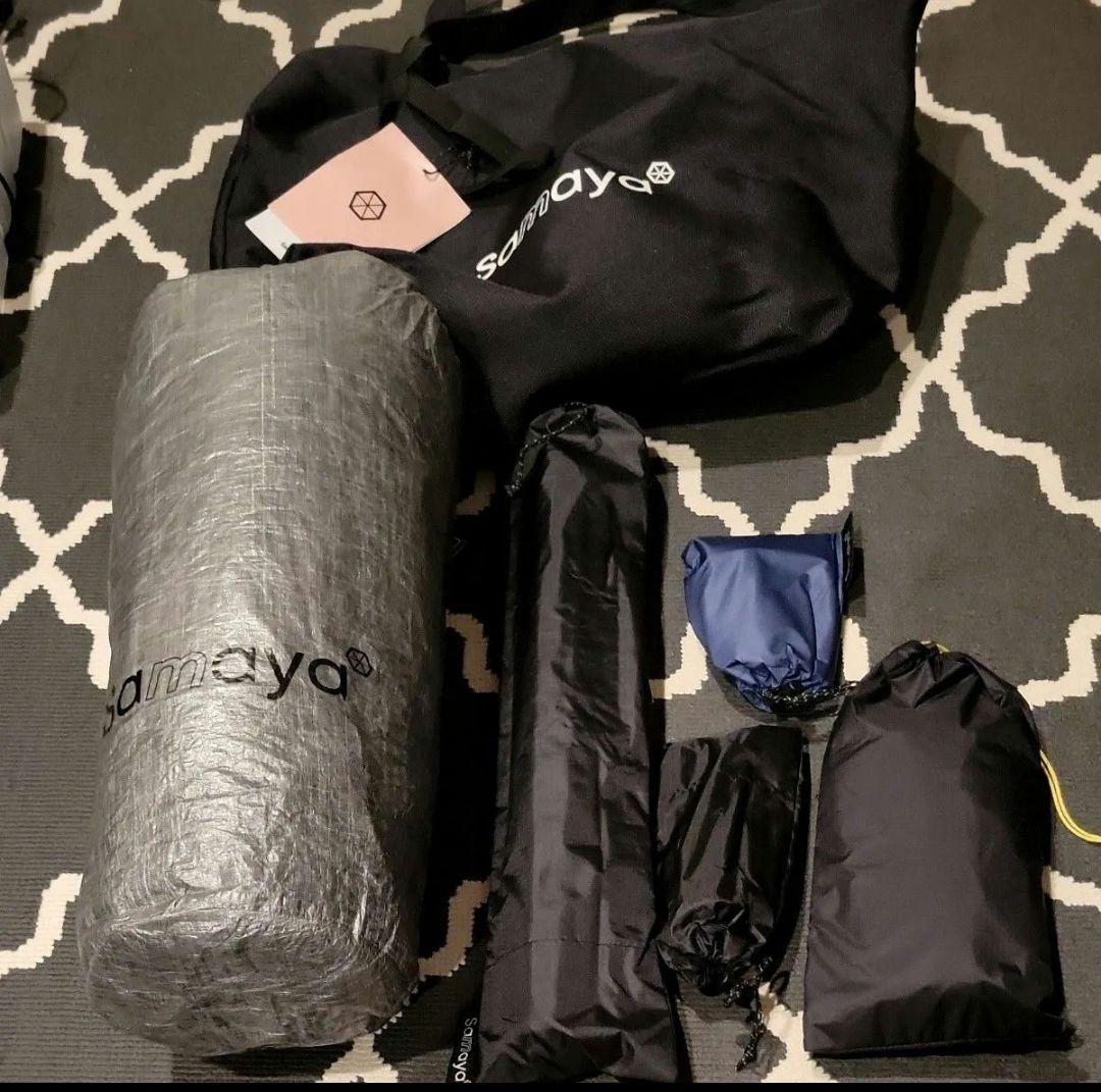 SAMAYA 2.0　ブルー　2024バージョン　社外品グラウンドシート付き型