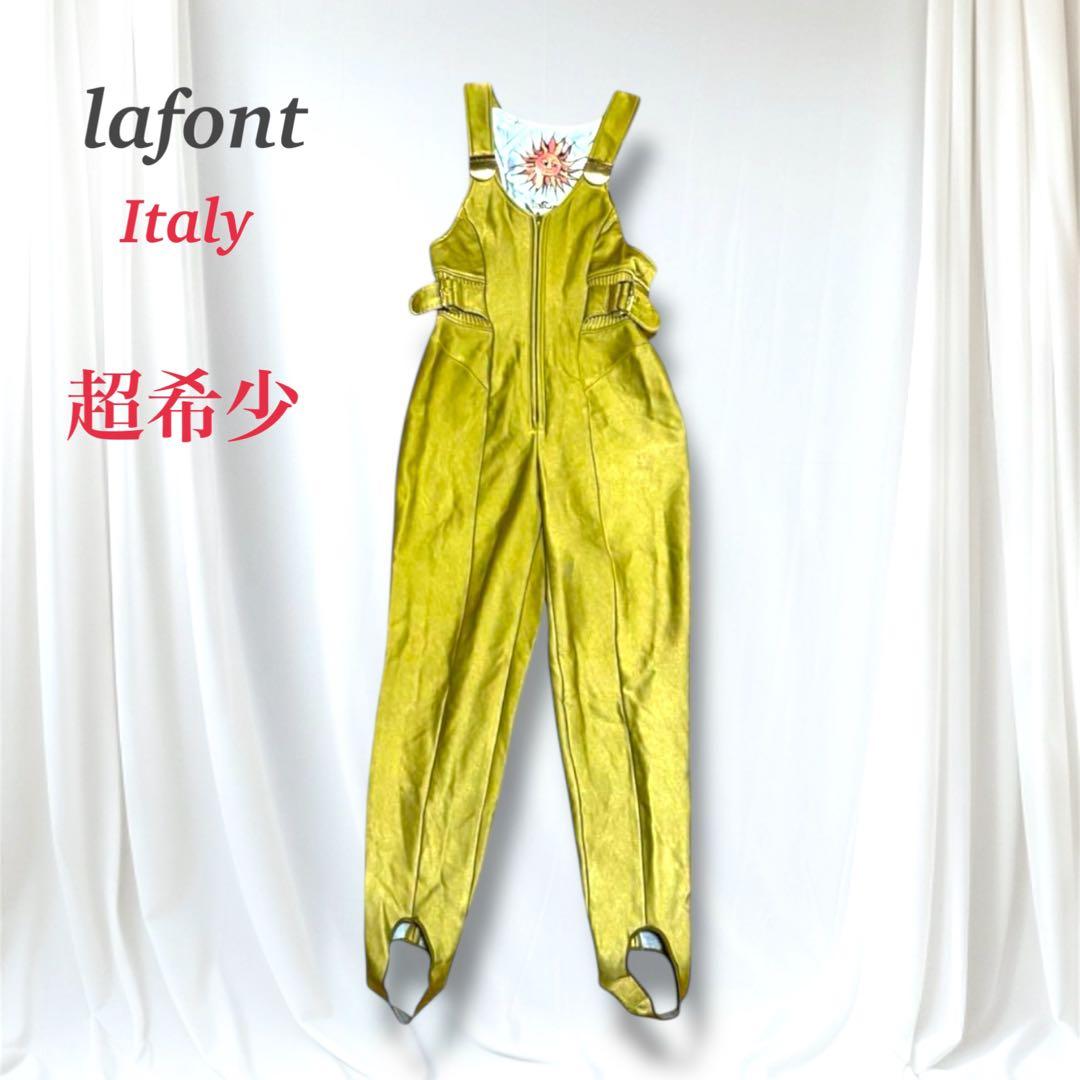 幻級超希少 ラフォン lafont Italy ヴィンテージ スキーウェア 太陽