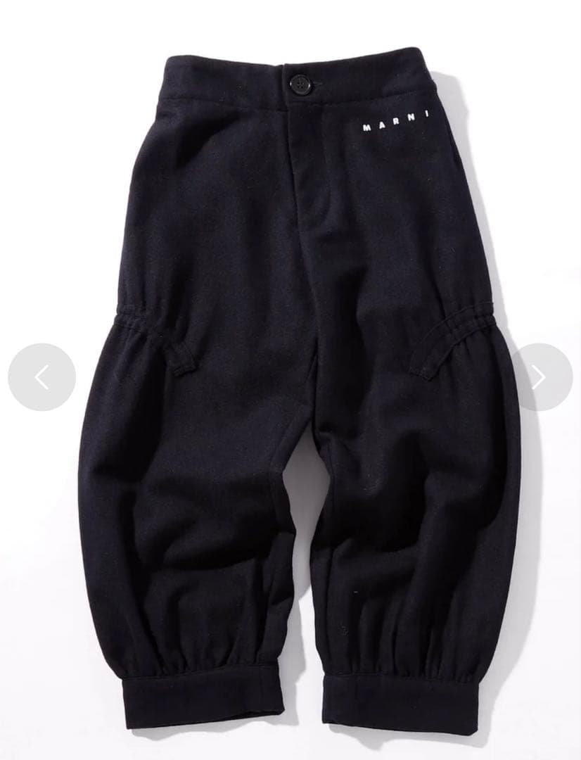 【値下げ1/10まで】MARNI キッズ ロゴ スウェットパンツ